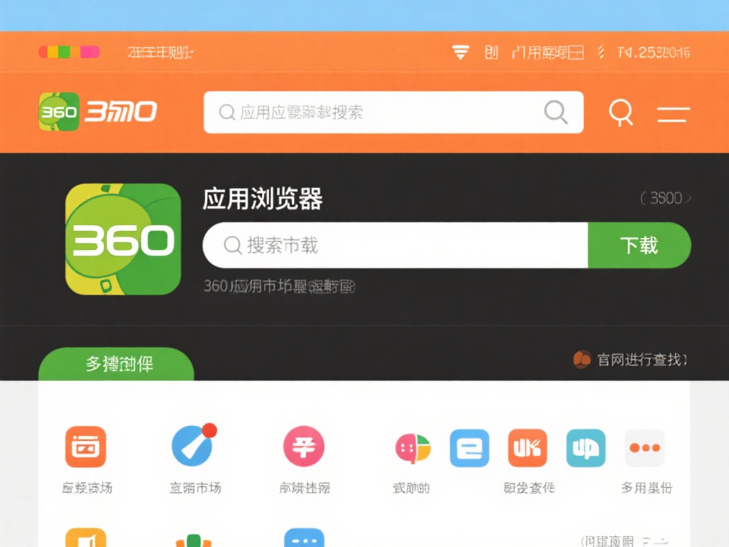 1.&nbsp;360应用市场搜索下载
360浏览器自带的