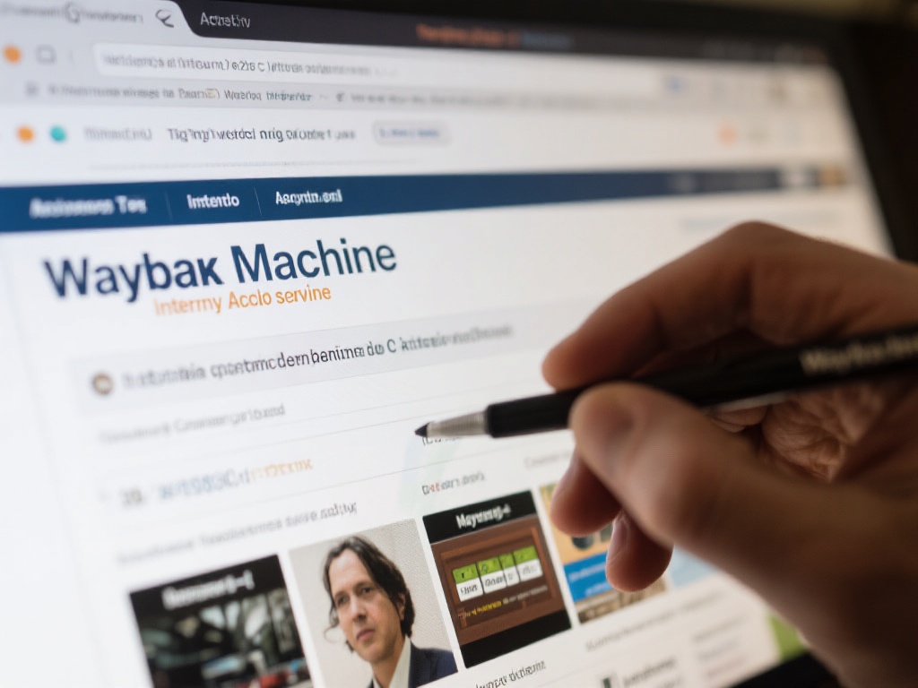 使用存档工具：互联网存档服务，例如Wayback&nbsp;