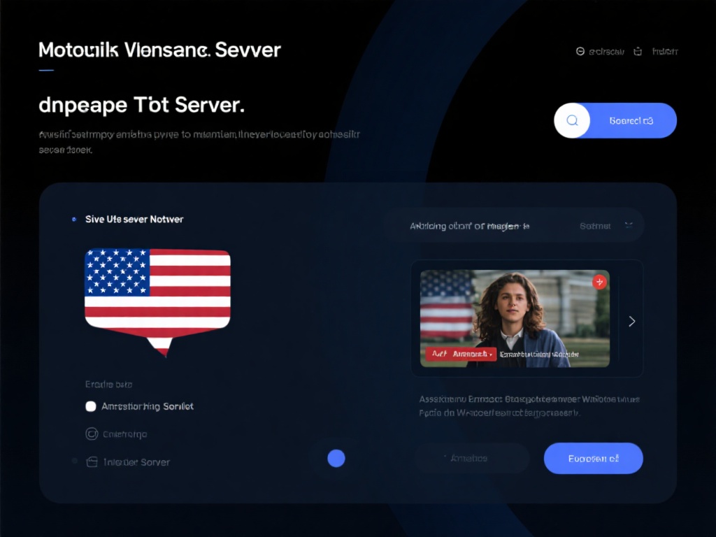 选择适合的服务器节点
如果需要访问特定国家的内容